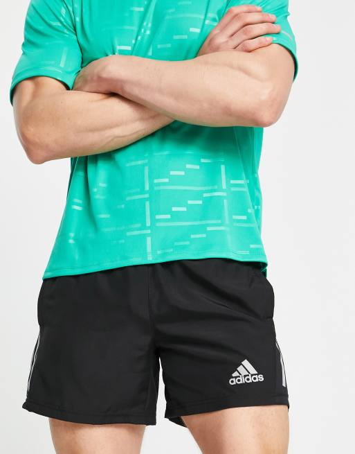 adidas Running Own The Run shorts in black