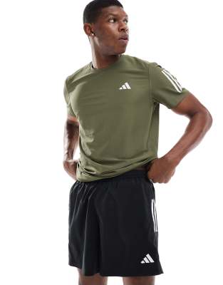 adidas performance adidas Running Own The Run shorts in black