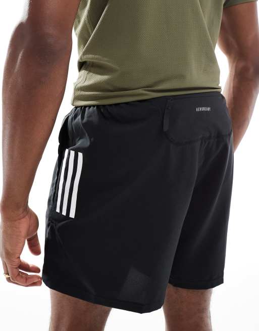adidas Running Own The Run shorts in black