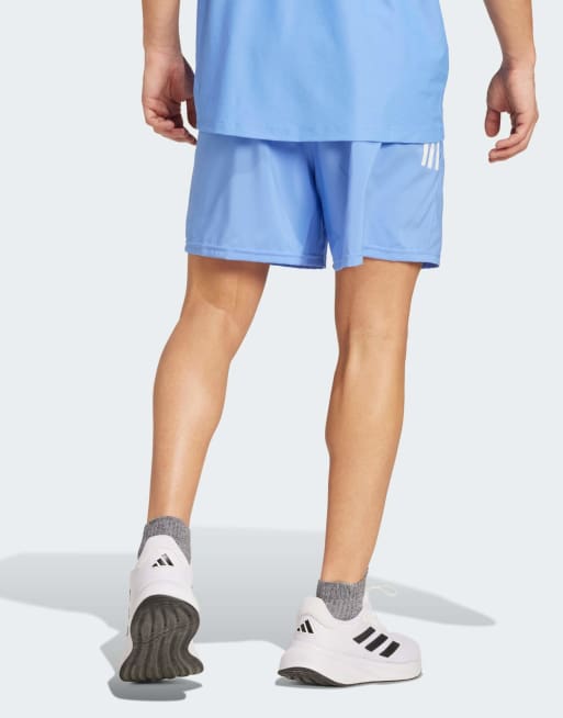 adidas Running Own The Run shorts in blue fusion , 2 of 4