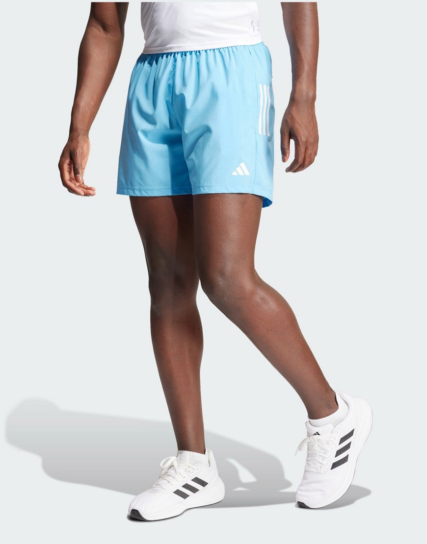 adidas Running Own The Run shorts in blue