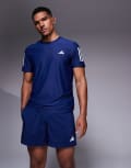 [adidas performance] adidas Running Own The Run shorts in blue XL Dark Blue