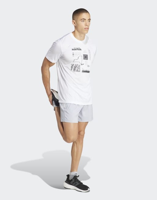 adidas Running – Own The Run – Shorts in Halo Silver , 3 von 5