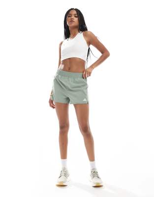 adidas performance adidas Running Own The Run shorts in silver green-Grey