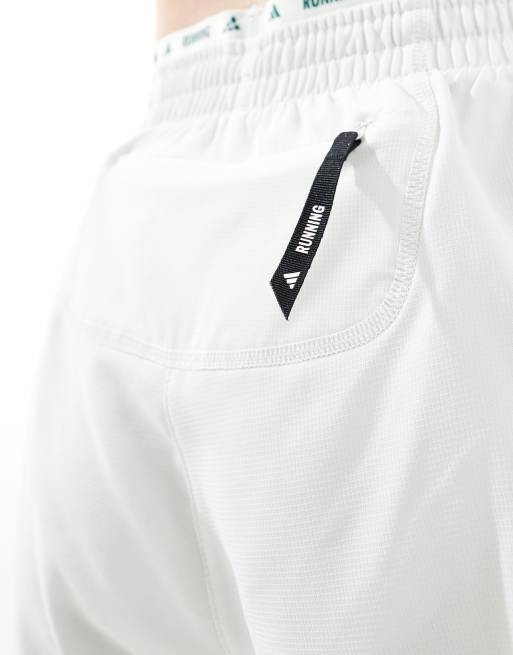 adidas Running – Own The Run – Shorts in Weiß, Grün und Blau , 4 von 5