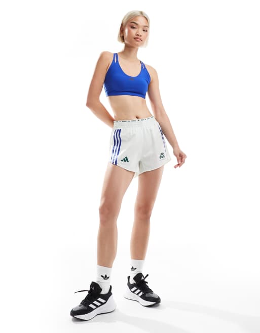 adidas Running – Own The Run – Shorts in Weiß, Grün und Blau , 5 von 5