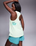 [adidas performance] adidas Running Own The Run singlet in green L semi green spark