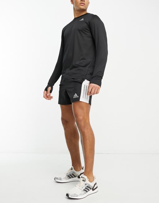 adidas Running - Own The Run - T-shirt à manches longues - Noir, 4 de 4
