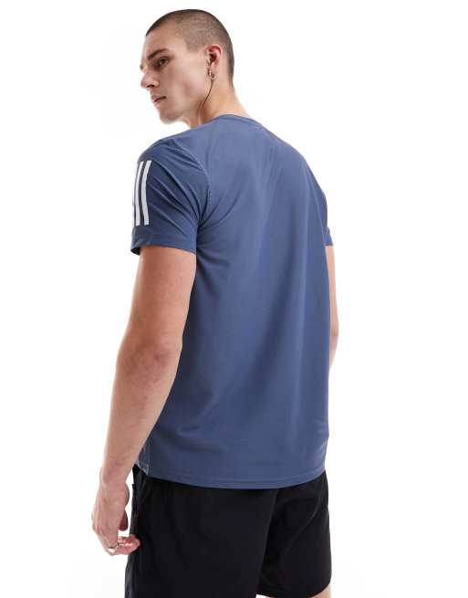 adidas Running Own The Run T-shirt blu navy ASOS
