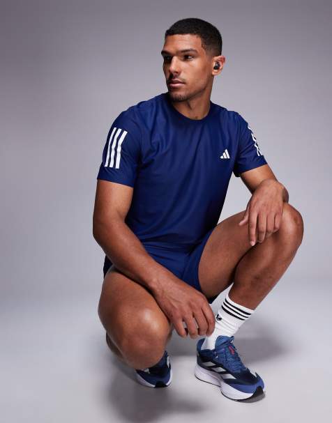 adidas Running - Own The Run - T-shirt blu navy - view 1