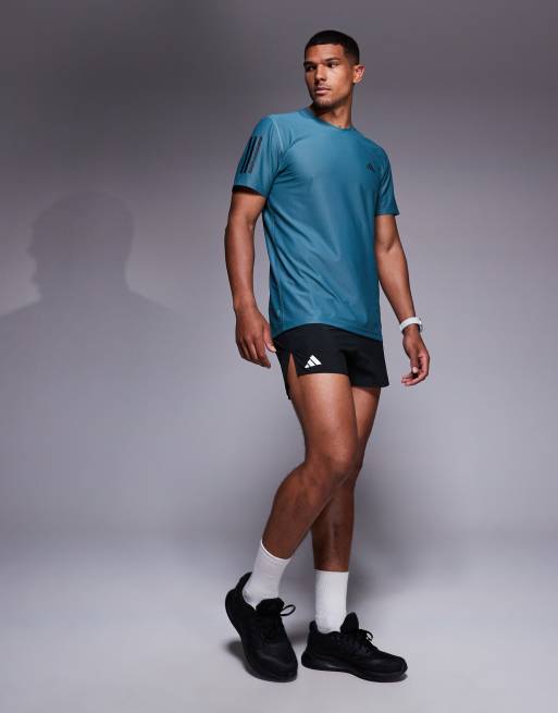adidas Running - Own The Run - T-shirt color verde-azzurro, 2 di 4