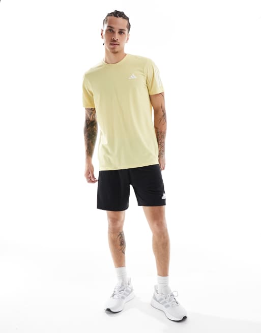 adidas - Running Own The Run - T-shirt giallo polvere, 2 di 4