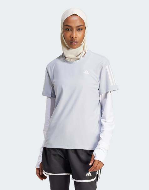 adidas - Running Own The Run - T-shirt grigia - view 1