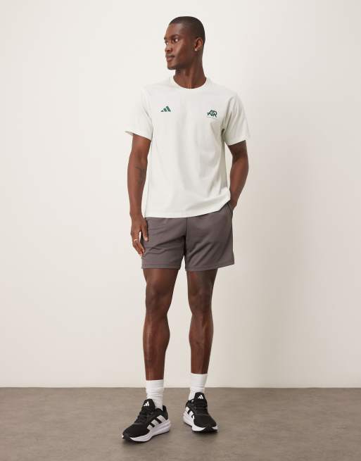adidas Running Own The Run t-shirt in jade green, 2 of 4