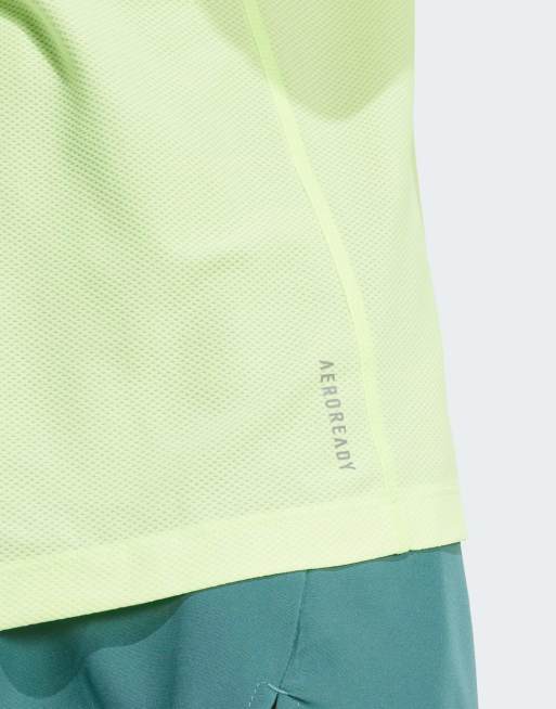 adidas Running – Own The Run – T-Shirt in leuchtendem Gelb , 4 von 4