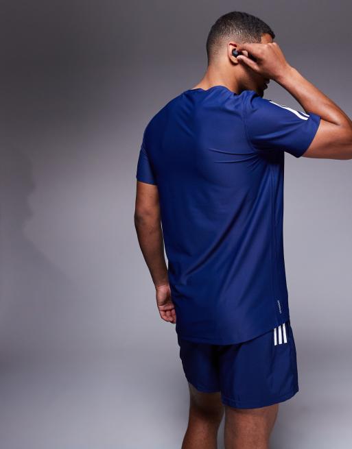 adidas Running – Own The Run – T-Shirt in Marineblau, 4 von 4