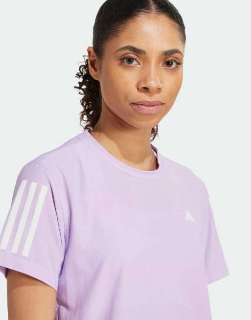 adidas Running – Own The Run – T-Shirt in Puderpflaume , 4 von 4