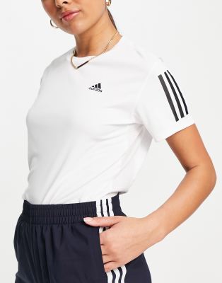 adidas Running Own The Run t-shirt in white