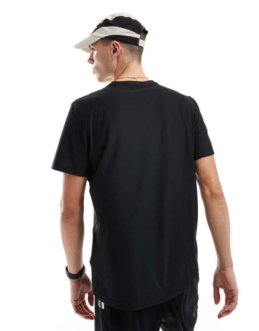 adidas - Running - Own The Run - T-shirt in zwart, 4 van 4