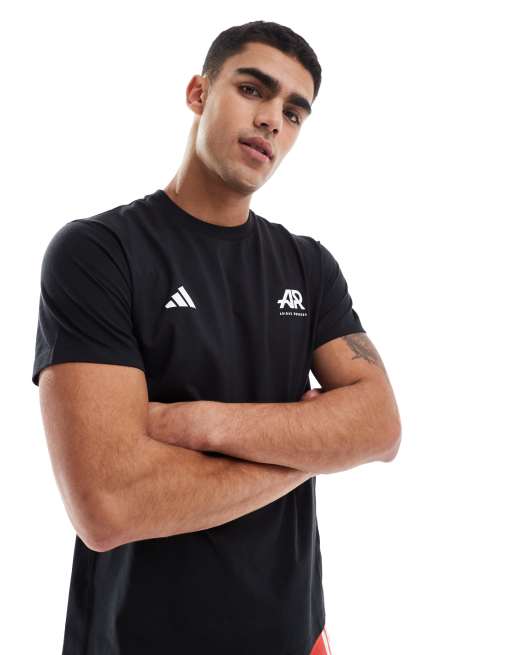 adidas - Running - Own The Run - T-shirt in zwart, 3 van 4