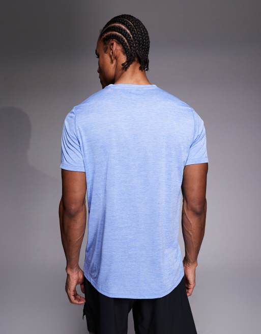 adidas Running Own The Run t-shirt med poplogga i blått, 3 av 5