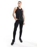 adidas Running Own The Run tank top in black