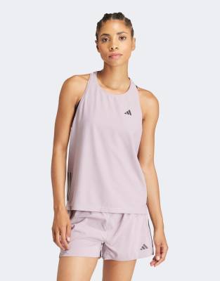 adidas Running – Own The Run – Tanktop in Lila