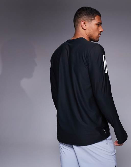 adidas Running - Own The Run - Top à manches longues - Noir, 2 de 4