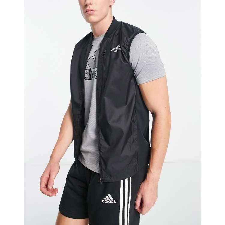 Adidas sales vest running