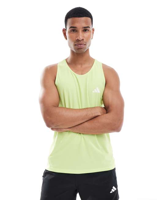 adidas Running – Own The Run – Zielony top bez rękawów, 3 z 4