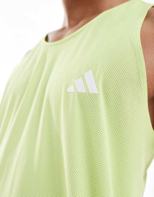 adidas Running – Own The Run – Zielony top bez rękawów, 4 z 4
