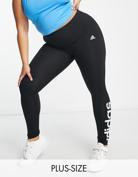 Plus Size High-waist Mesh Fitness Leggings Black 2x - White Mark : Target