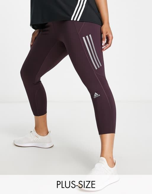 Nike plus ankle logo legging in black