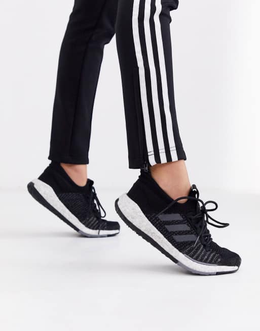 adidas Running Pulesboost HD sneakers in black