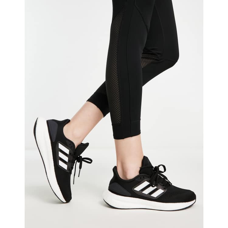 Pure boost shoes on sale black