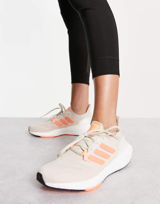 Adidas best sale running orange