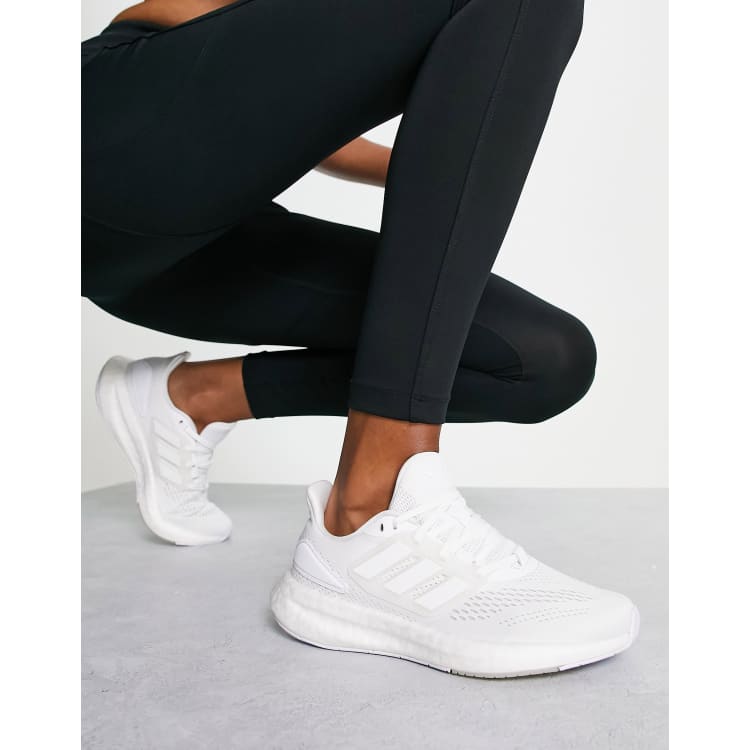 Edición Plantación artillería adidas Running Pureboost 22 sneakers in white | ASOS