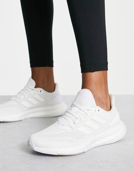 adidas Running Pureboost 22 in white | ASOS