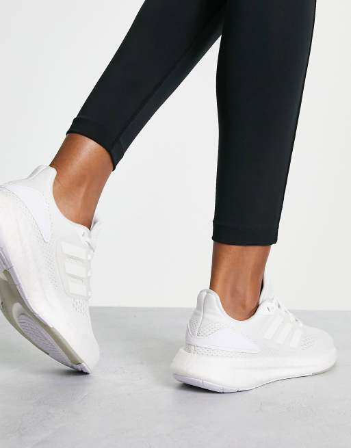 adidas Running Pureboost 22 sneakers in white