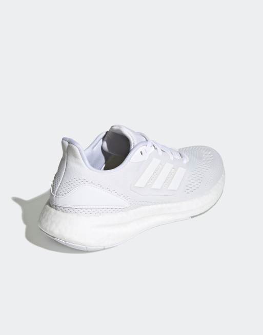 adidas Running Pureboost 22 Sneakers in wit ASOS