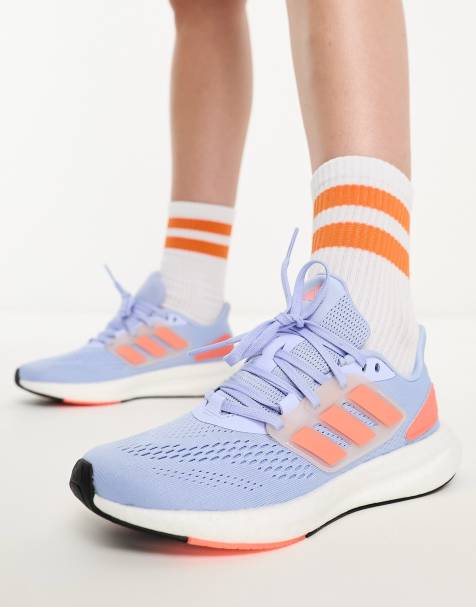 Adidas womens hot sale blue trainers