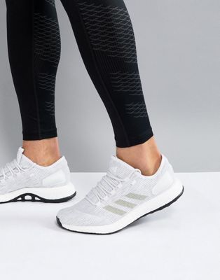 Adidas Running PureBoost in white 