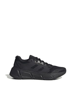 adidas Running Questar 2 trainers in triple black - ASOS Price Checker