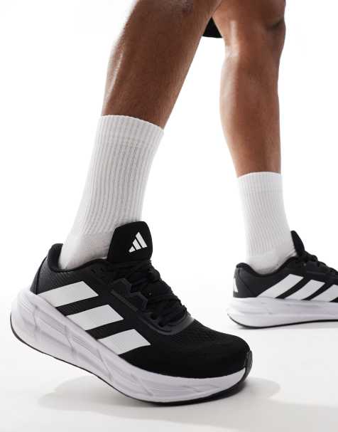 adidas Running Questar 3 trainers in black