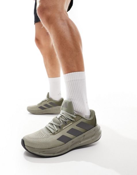 adidas Running Questar 3 trainers in olive