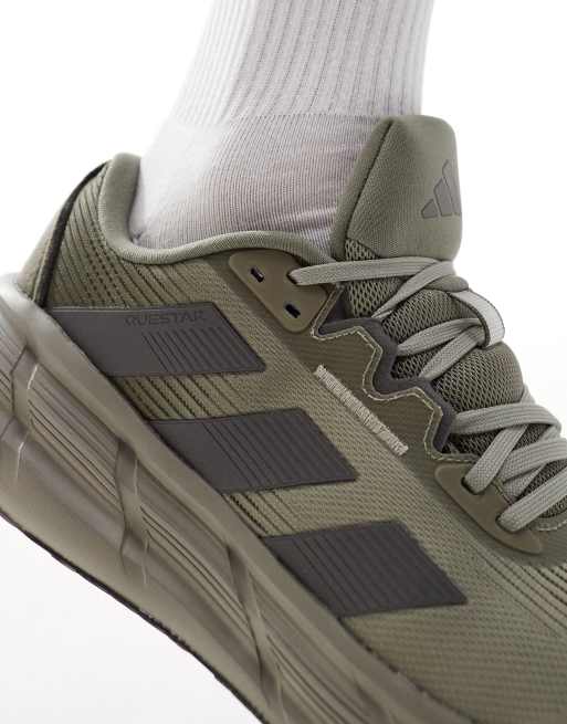 adidas Running Questar 3 trainers in olive, 4 of 5