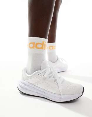 adidas performance Running Questar 3 trainers in white