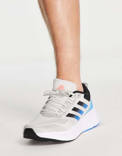 jogging adidas gris et bleu