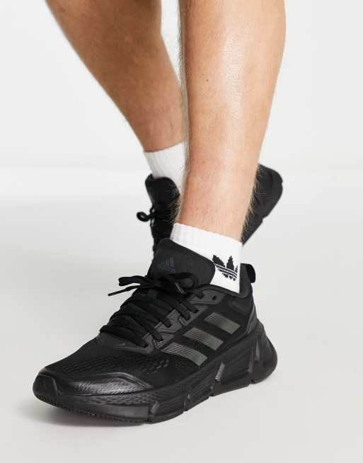 Adidas questar shop full black