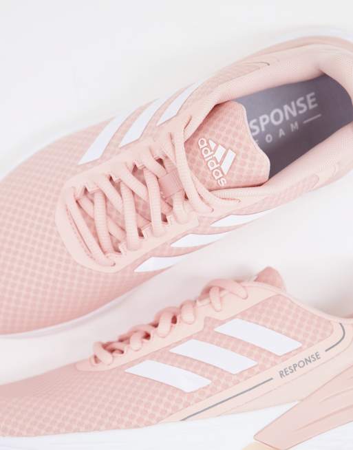 adidas – Running Response SR – Jasnoróżowe buty sportowe, 3 z 4